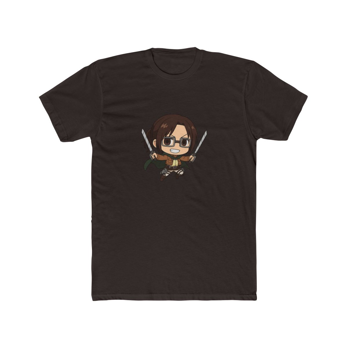 Hange Zoe Attack on Titan Anime T-Shirt - alternate angle 5, merchandise