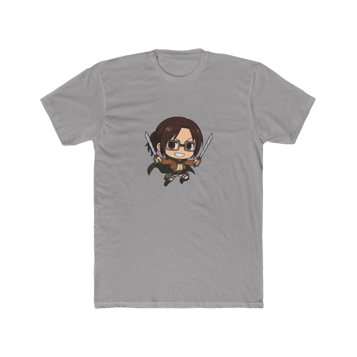 Hange Zoe Attack on Titan Anime T-Shirt - alternate angle 4, merchandise