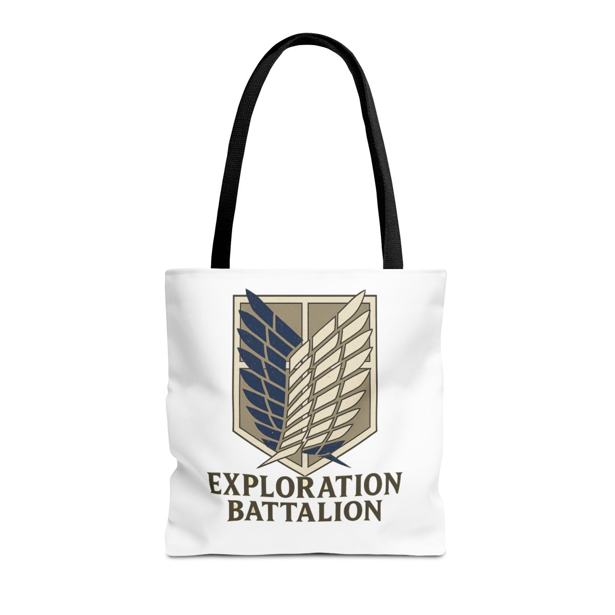 Attack on Titan Survey Corps Emblem Tote Bag - alternate angle 2, merchandise
