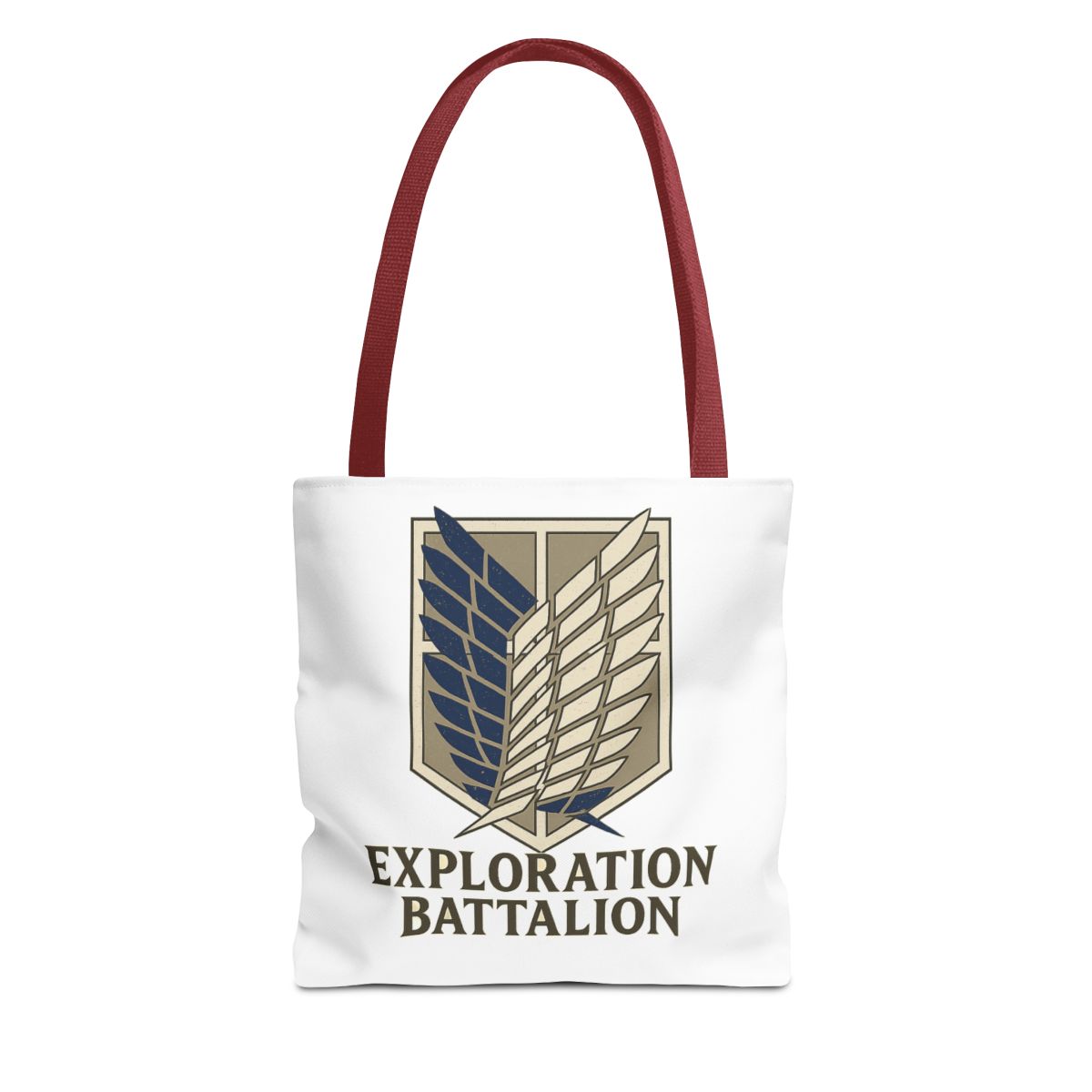 Attack on Titan Survey Corps Emblem Tote Bag - alternate angle 4, merchandise