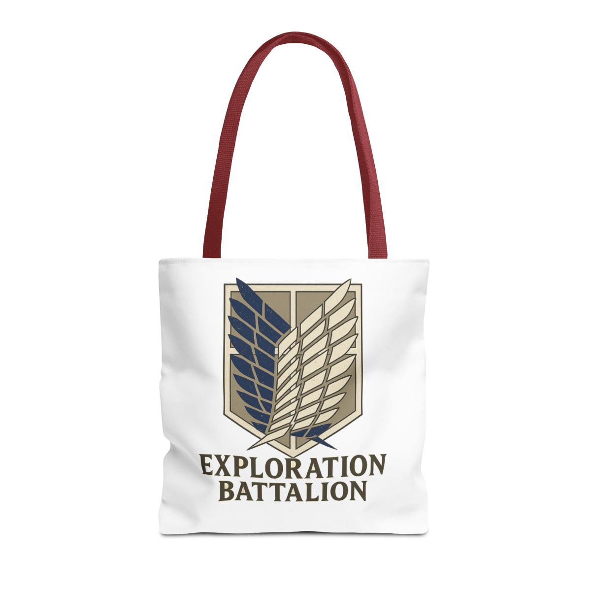 Attack on Titan Survey Corps Emblem Tote Bag - alternate angle 5, merchandise