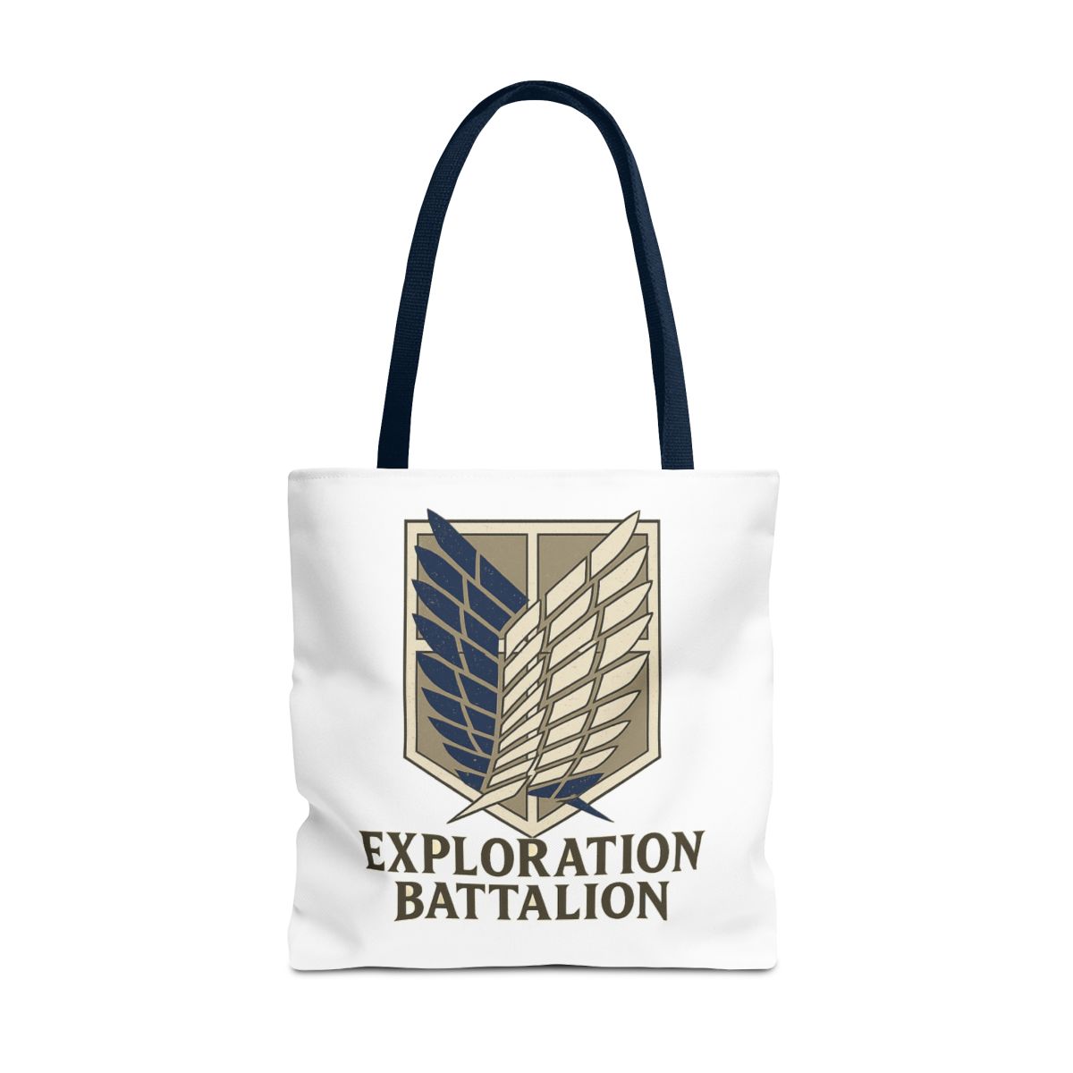 Attack on Titan Survey Corps Emblem Tote Bag - alternate angle 5, merchandise