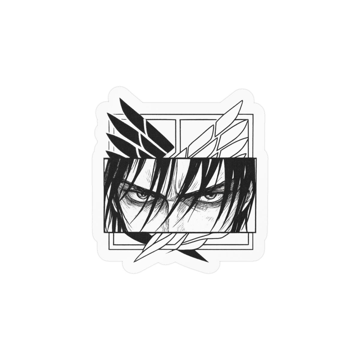 Levi by R Orner Artistic Sticker | Bold Vinyl Decal