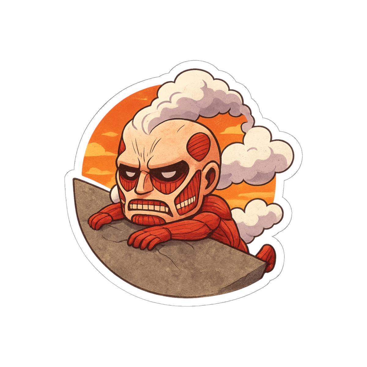 Attack on Titan Survey Corps Bold Sticker Decal