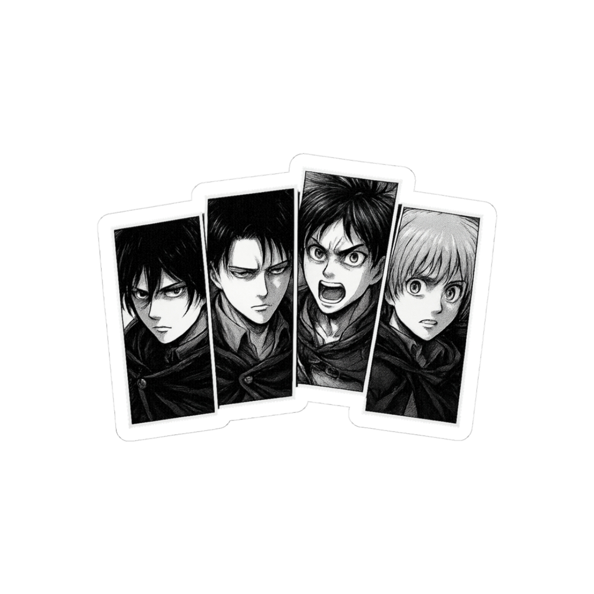 Attack on Titan Sticker | Bold Anime Vinyl Decal