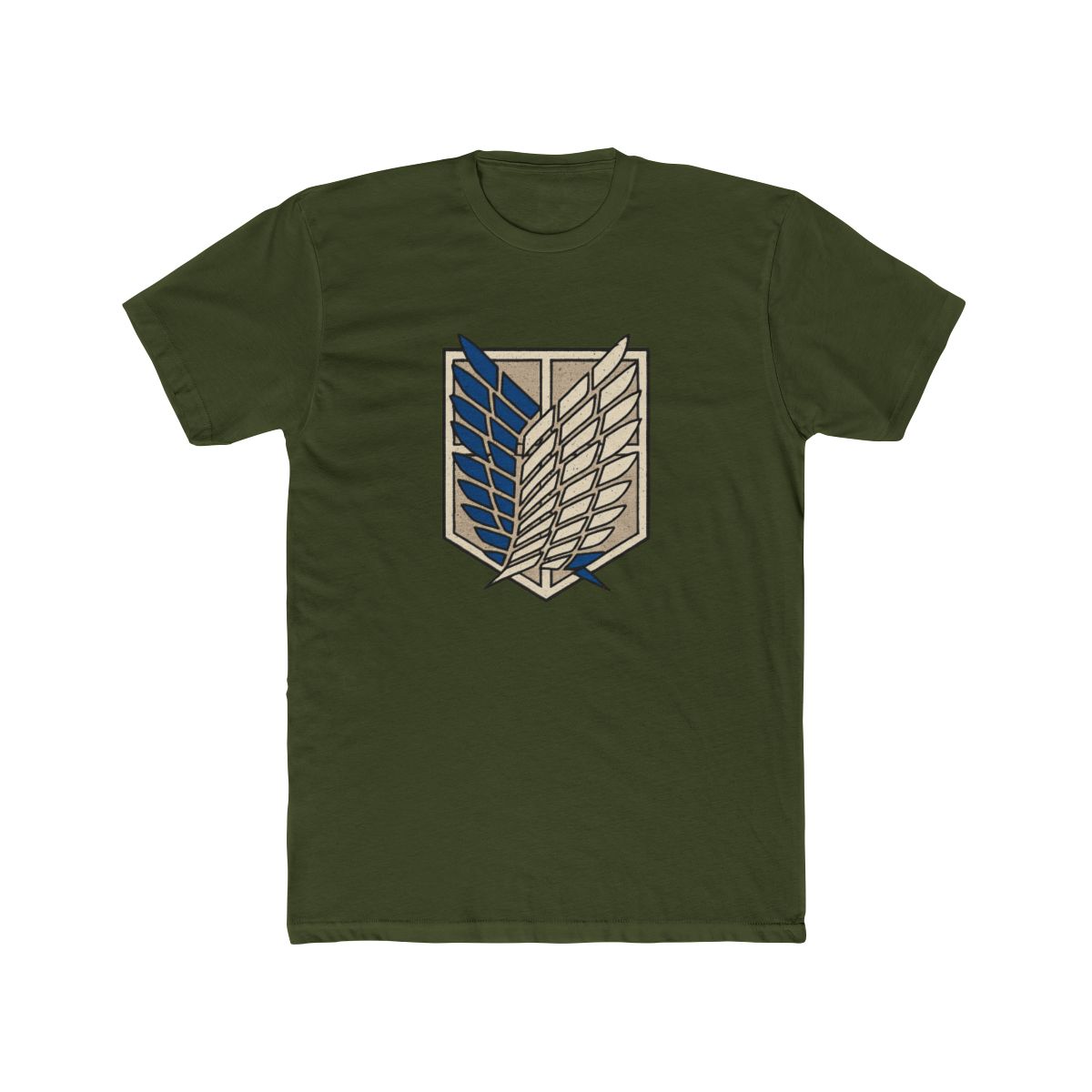 Scout Regiment Wings of Freedom Attack on Titan T-Shirt - alternate angle 5, merchandise