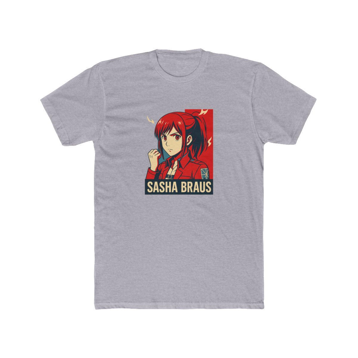 Sasha Braus Potato Lover Attack on Titan T-Shirt - alternate angle 5, merchandise