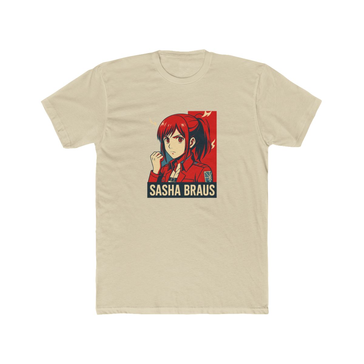Sasha Braus Potato Lover Attack on Titan T-Shirt - alternate angle 4, merchandise