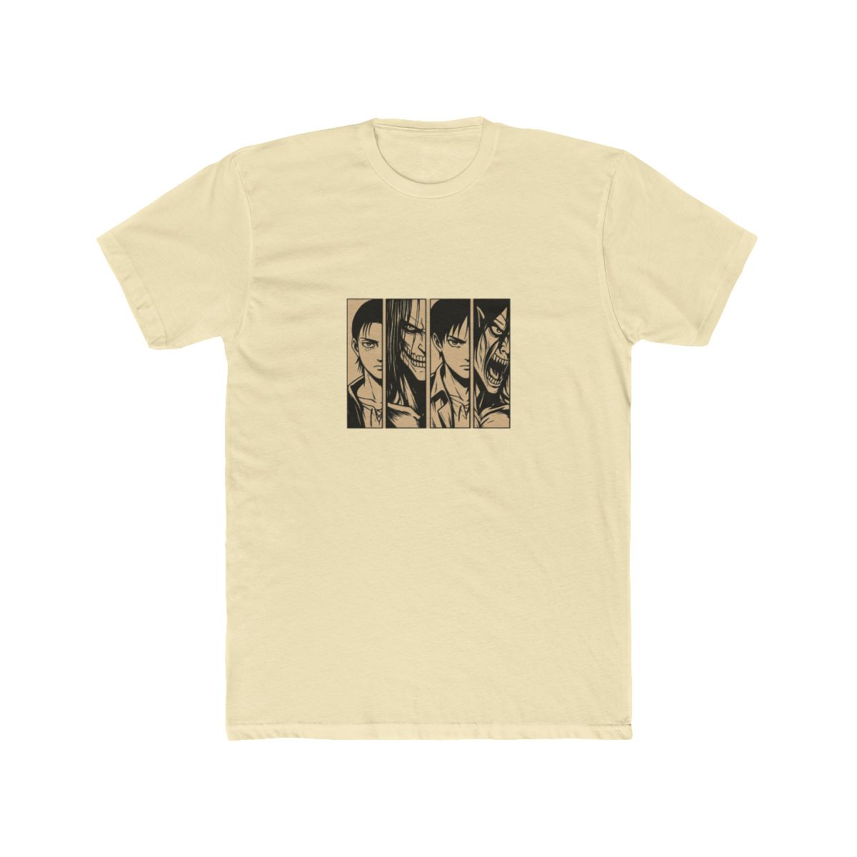 Attack on Titan Eren Titan Forms Graphic T-Shirt - alternate angle 2, merchandise