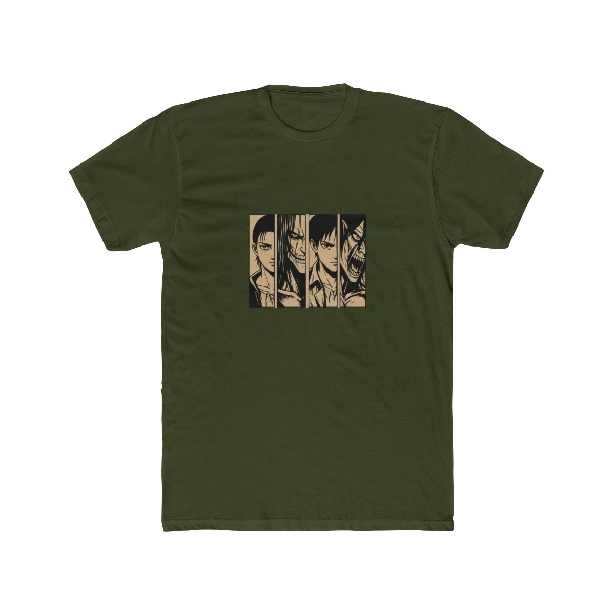 Attack on Titan Eren Titan Forms Graphic T-Shirt - Official T-Shirts merchandise