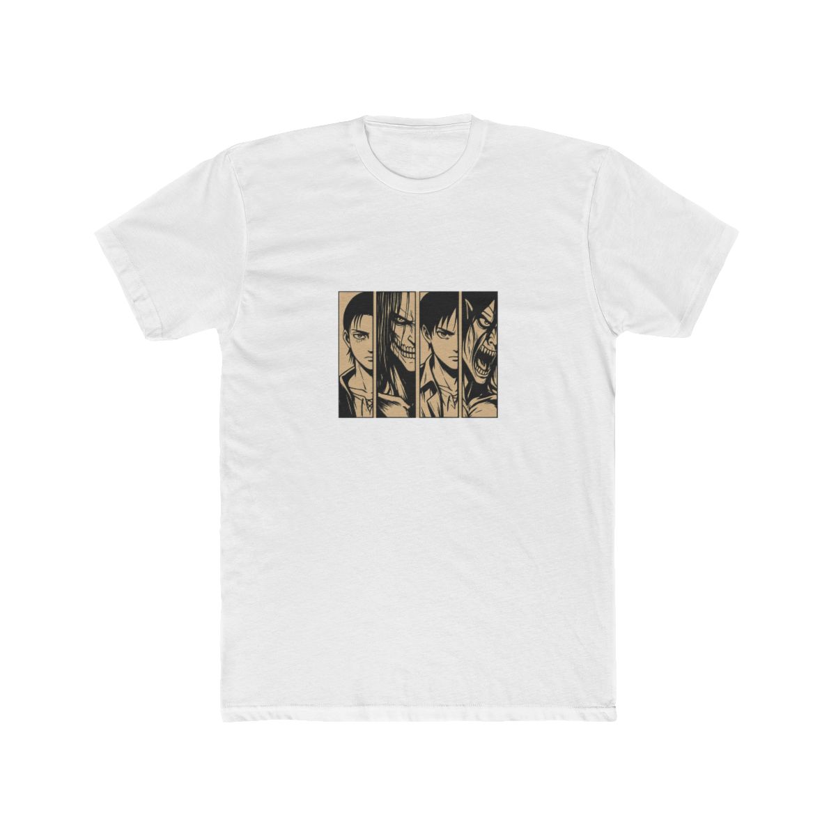Attack on Titan Eren Titan Forms Graphic T-Shirt - alternate angle 5, merchandise