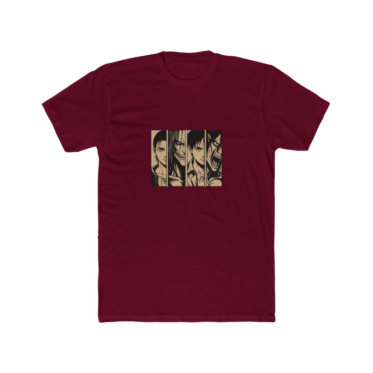 Attack on Titan Eren Titan Forms Graphic T-Shirt - alternate angle 3, merchandise