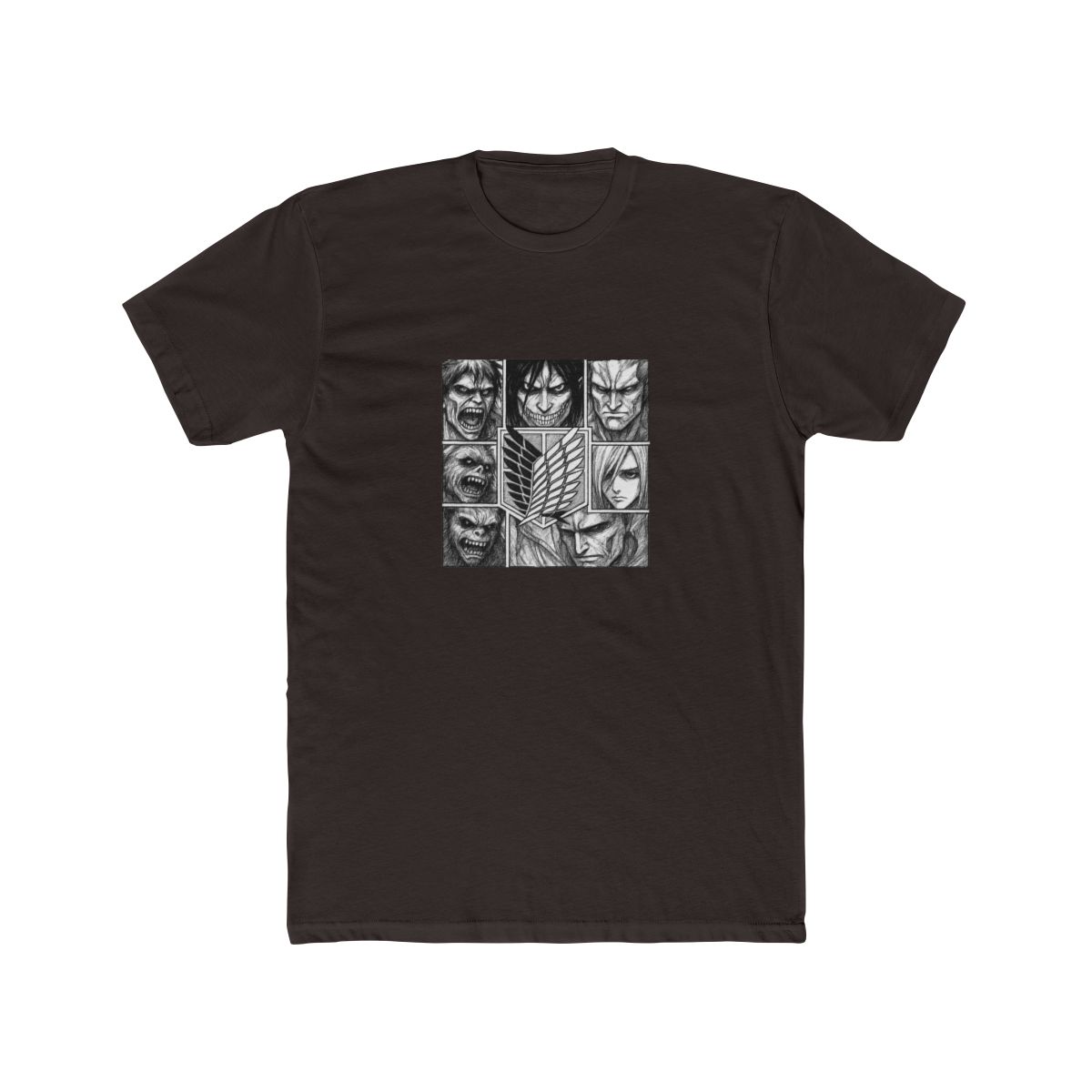 Attack on Titan Survey Corps Scout Spirit T-Shirt - alternate angle 3, merchandise