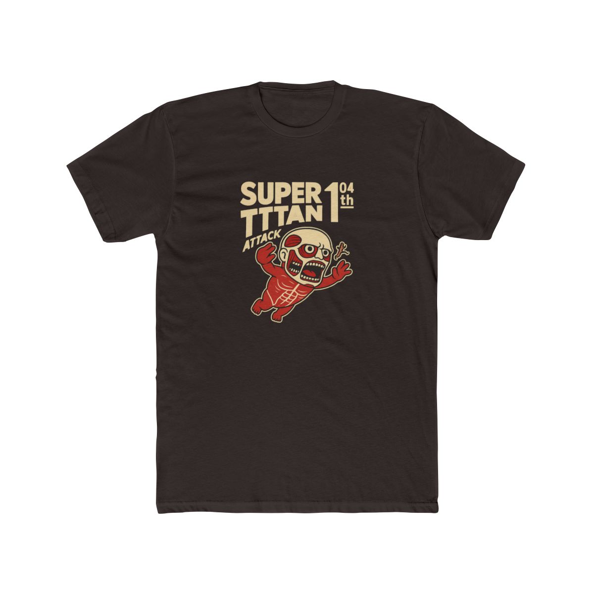 Super Titan Attack Epic Anime T-Shirt - alternate angle 3, merchandise