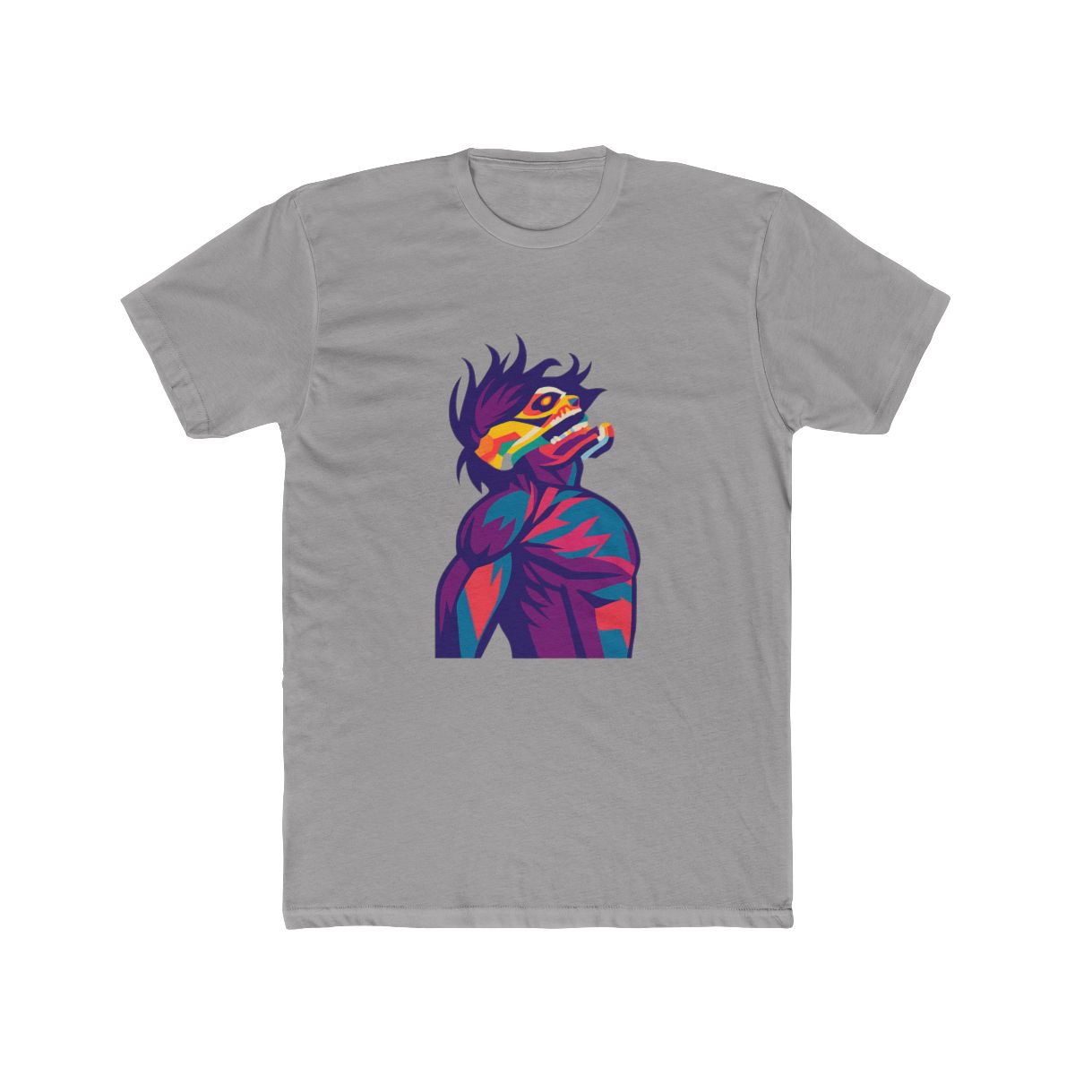 Attack Titan Pop Art Graphic T-Shirt - alternate angle 2, merchandise