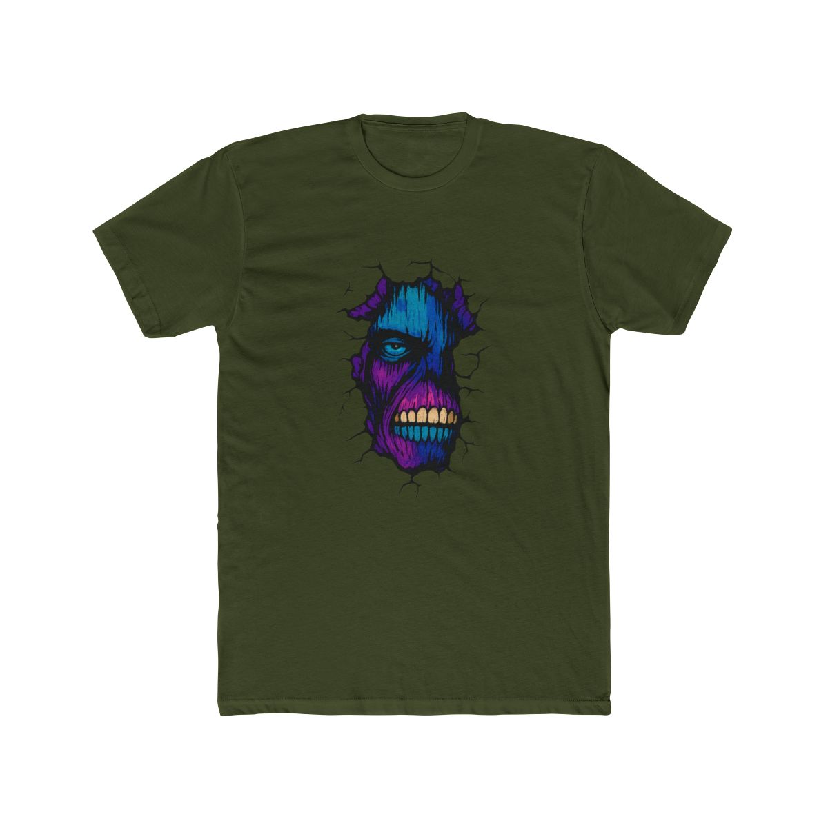 Attack on Titan Wall Titan Pop Art T-Shirt - alternate angle 4, merchandise