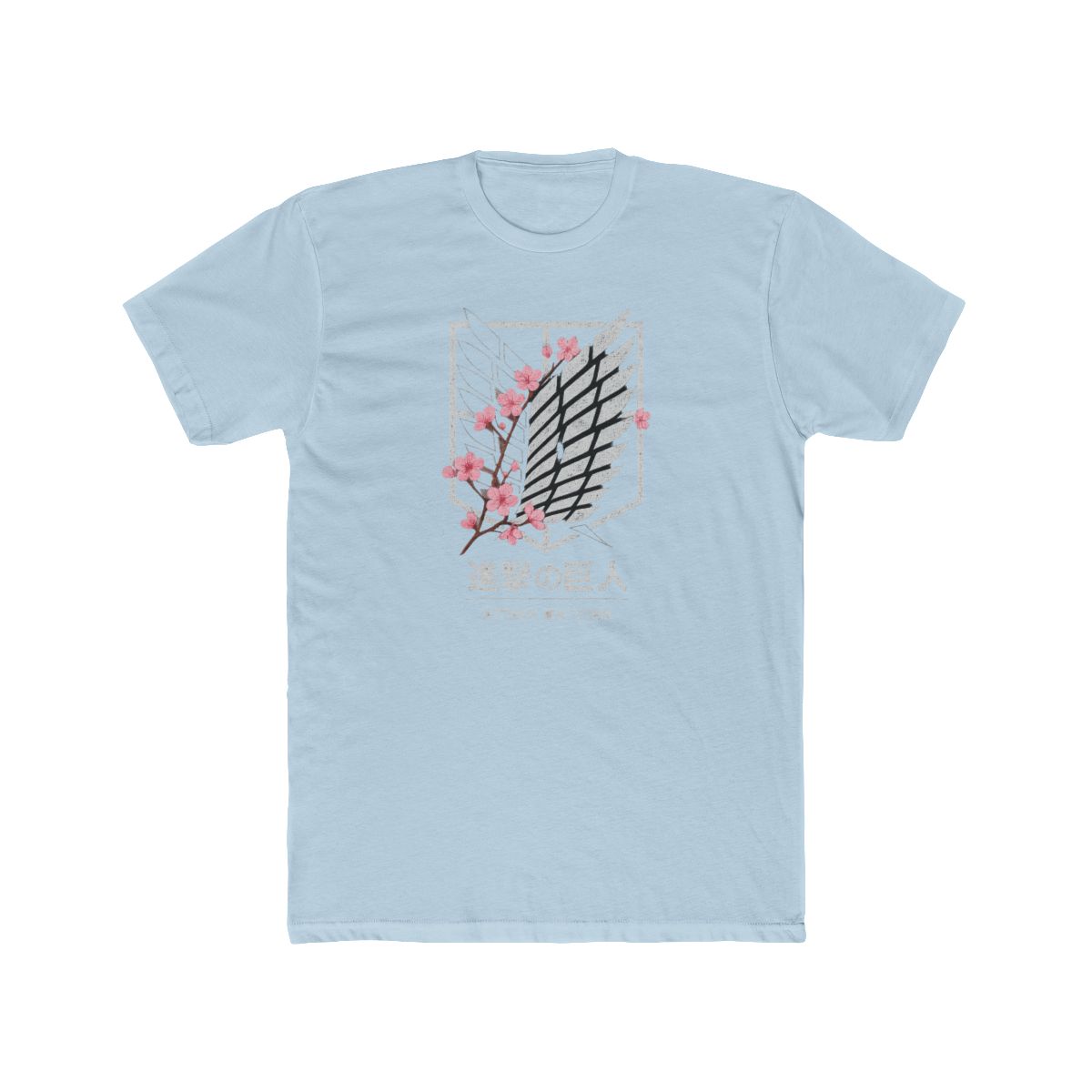 Cherry Blossoms Survey Logo | Attack on Titan Tee, Anime Fan Shirt, Scout Gift - alternate angle 5, merchandise