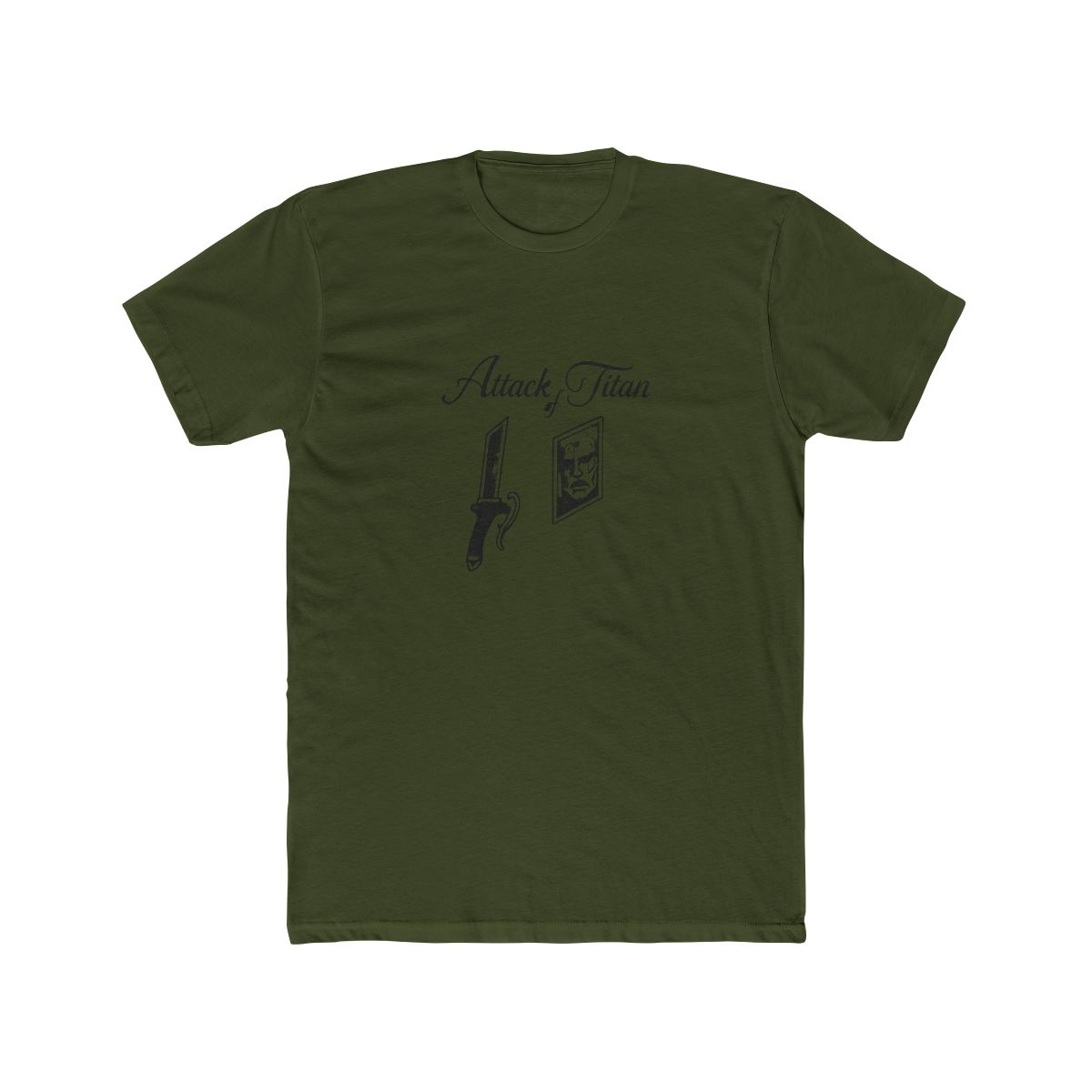 Piercing Titan Eyes Attack on Titan T-Shirt - alternate angle 5, merchandise