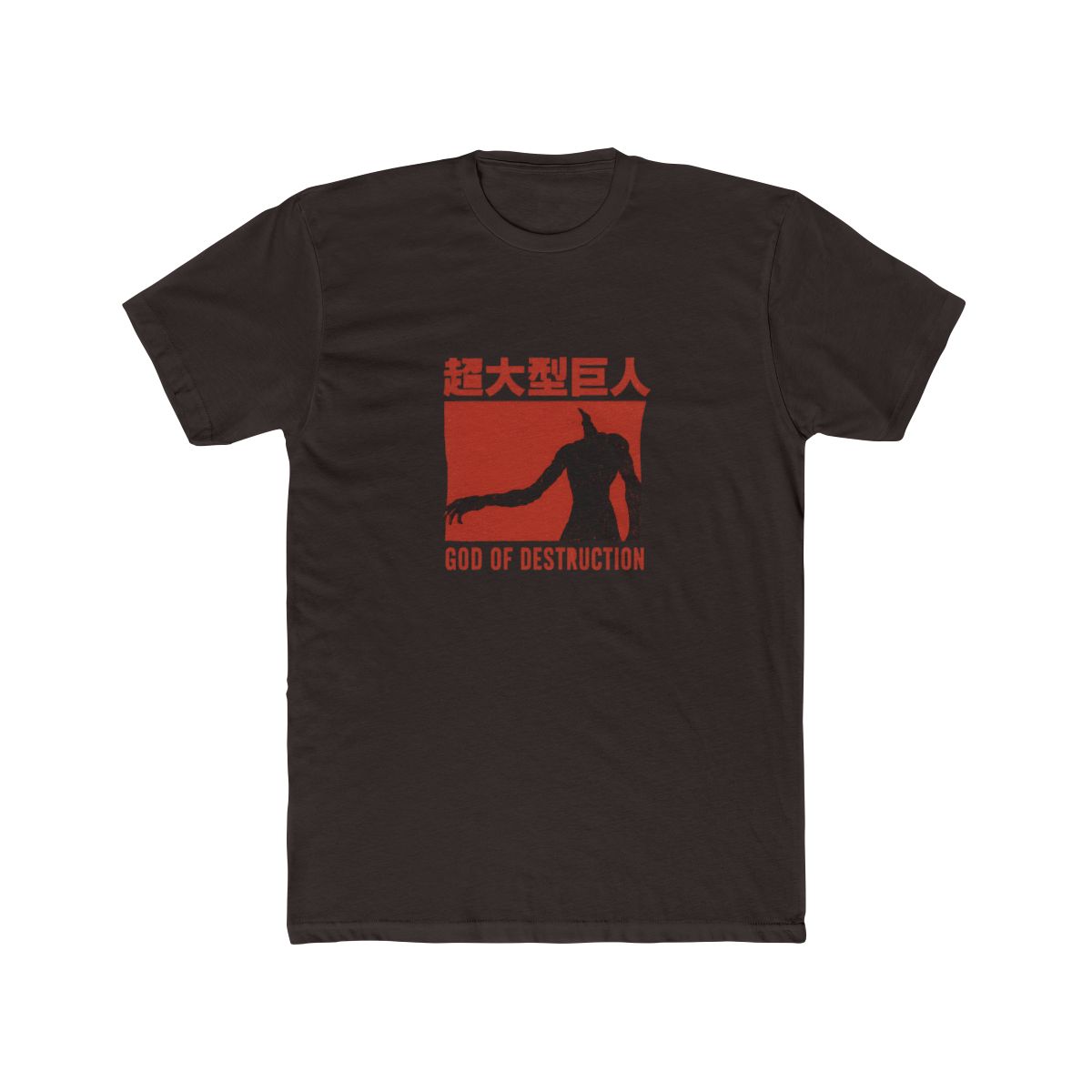 Attack on Titan Season 4 Titan God of Destruction T-Shirt - alternate angle 2, merchandise