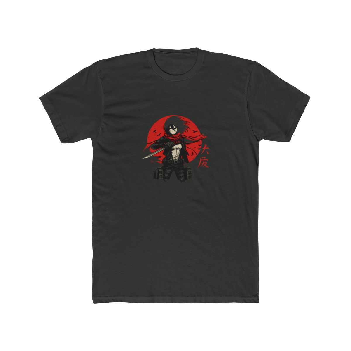 Mikasa Ackerman Attack on Titan Fierce T-Shirt - Official t-shirts merchandise