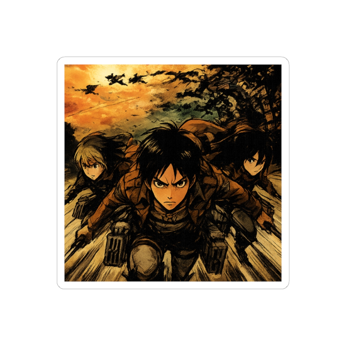 Attack on Titan Sticker | Bold Scout Regiment Vinyl Decal