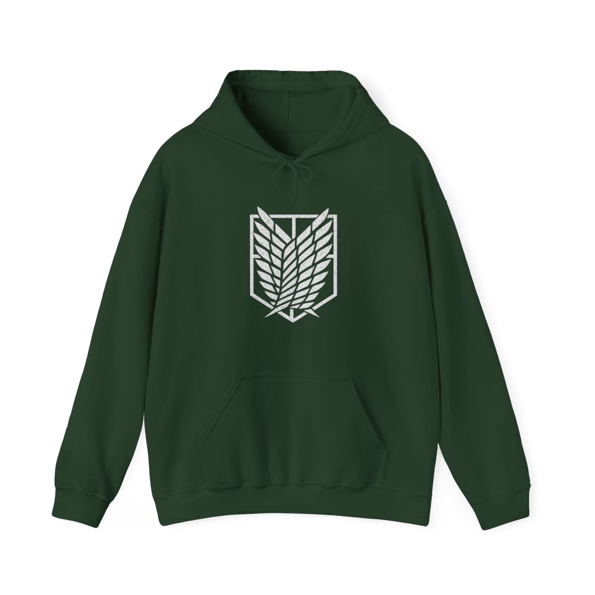 Attack on Titan Season 3 Scout Regiment Anime Pullover Hoodie - alternate angle 5, merchandise