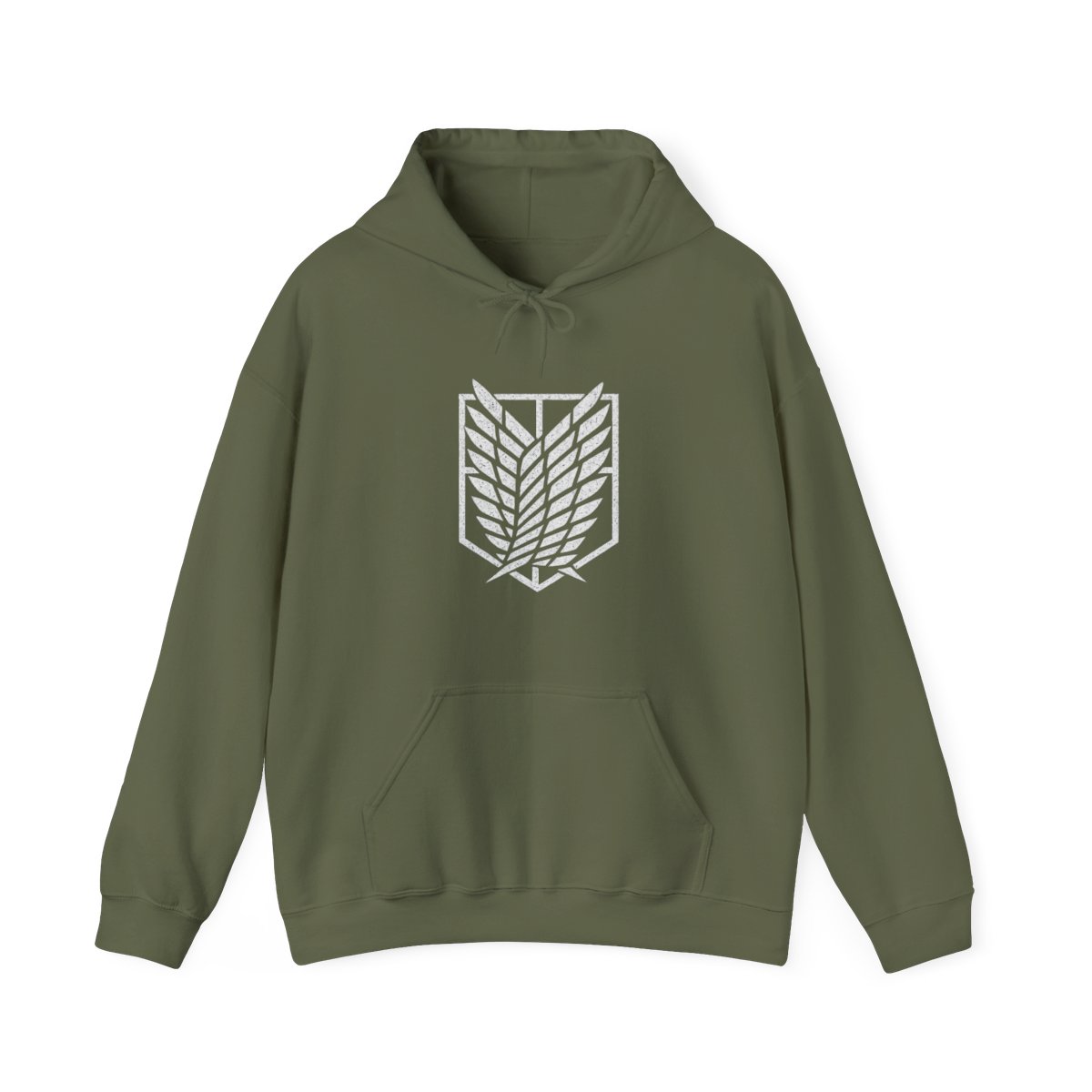 Attack on Titan Season 3 Scout Regiment Anime Pullover Hoodie - alternate angle 4, merchandise