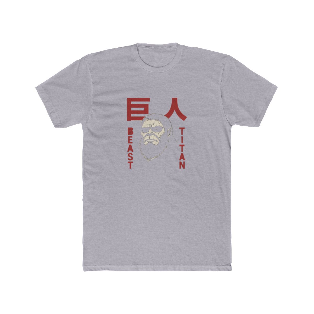 Attack on Titan Season 4 Beast Titan & Large Kanji T-Shirt