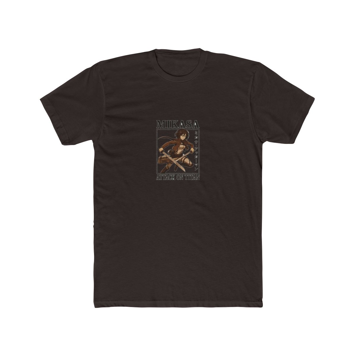 ATTACK ON TITAN-MIKASA ACKERMAN COOL DESIGN T-Shirt - Official t-shirts merchandise