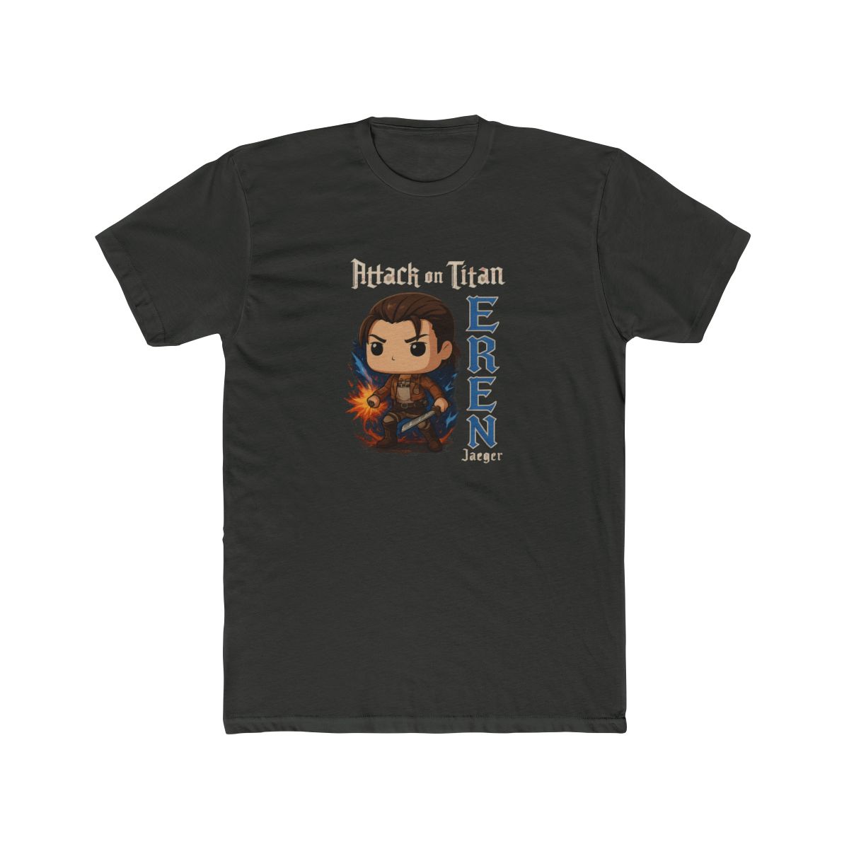 Attack on Titan Eren Yeager Funko Pop T-Shirt Bundle - alternate angle 5, merchandise