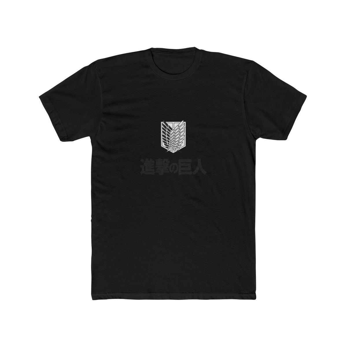 Attack on Titan Scout Kanji Front & Back T-Shirt - alternate angle 3, merchandise