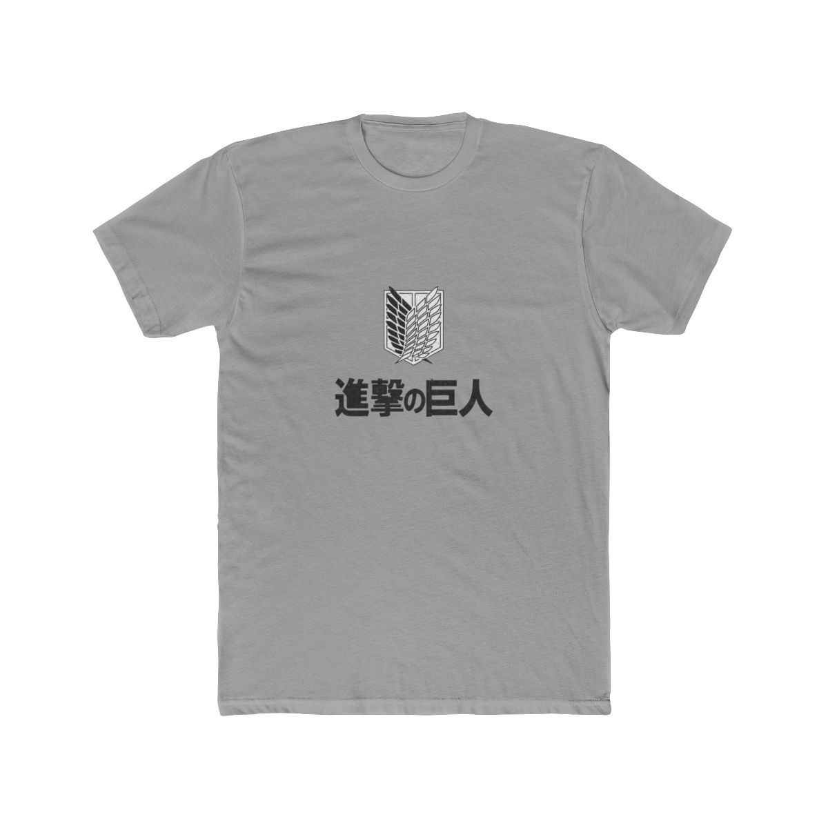 Attack on Titan Scout Kanji Front & Back T-Shirt - Official t-shirts merchandise