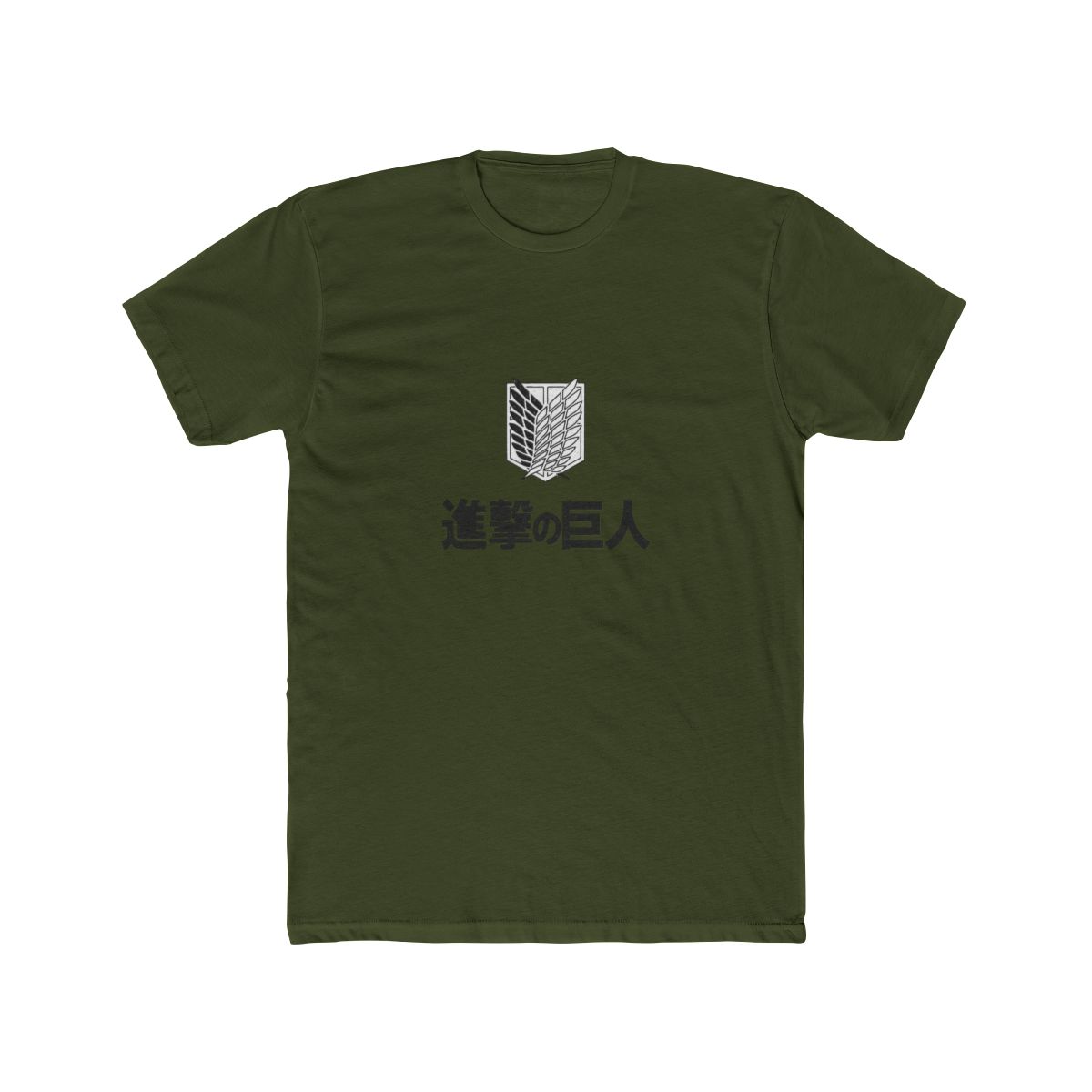 Attack on Titan Scout Kanji Front & Back T-Shirt - alternate angle 5, merchandise