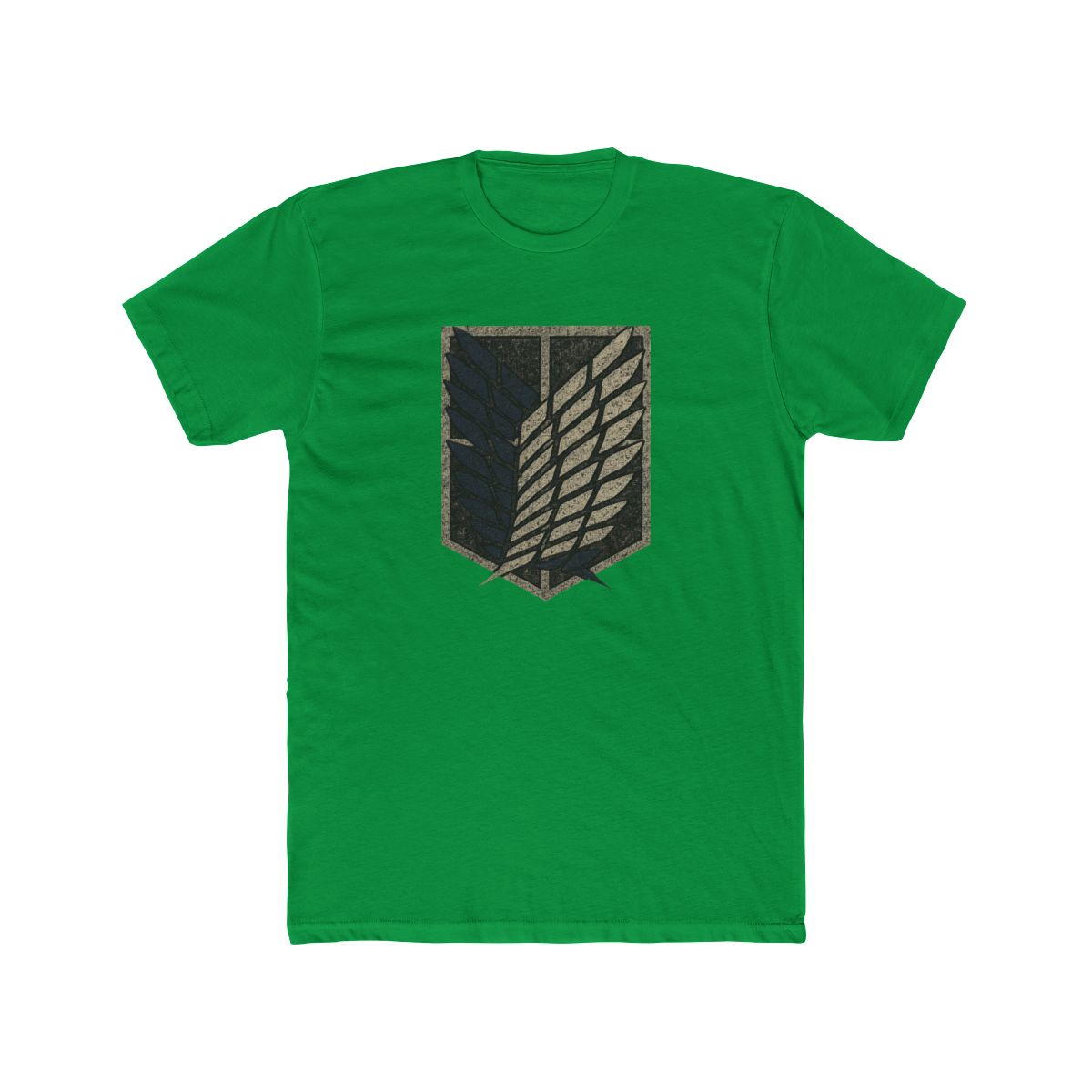 Distressed Scout Symbol Attack on Titan T-Shirt - alternate angle 2, merchandise