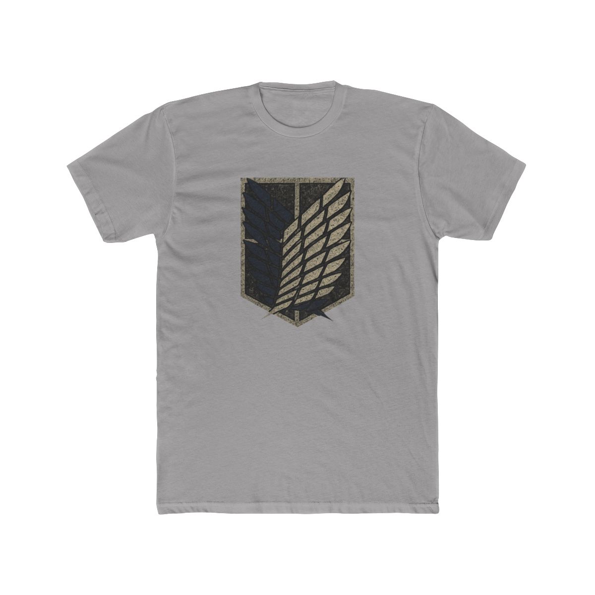 Distressed Scout Symbol Attack on Titan T-Shirt - alternate angle 3, merchandise