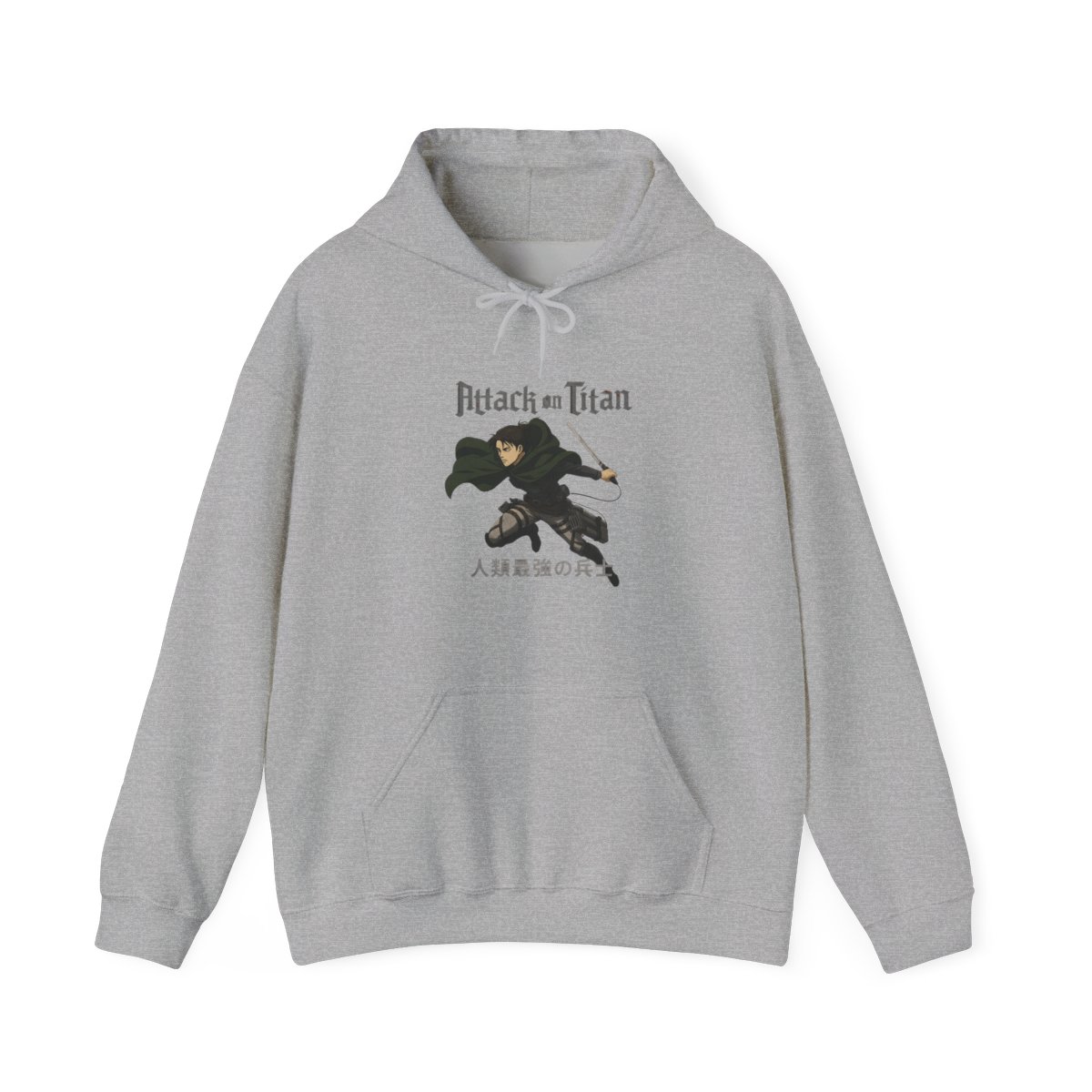 Attack on Titan Levi Ackerman Humanity's Strongest Soldier Hoodie - alternate angle 5, merchandise