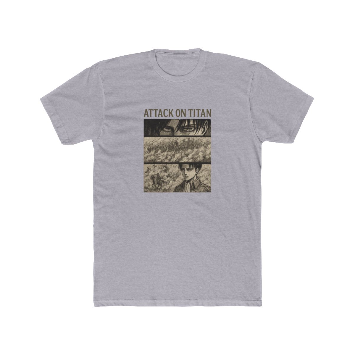 Attack on Titan Levi Final Chapter Manga T-Shirt - alternate angle 4, merchandise