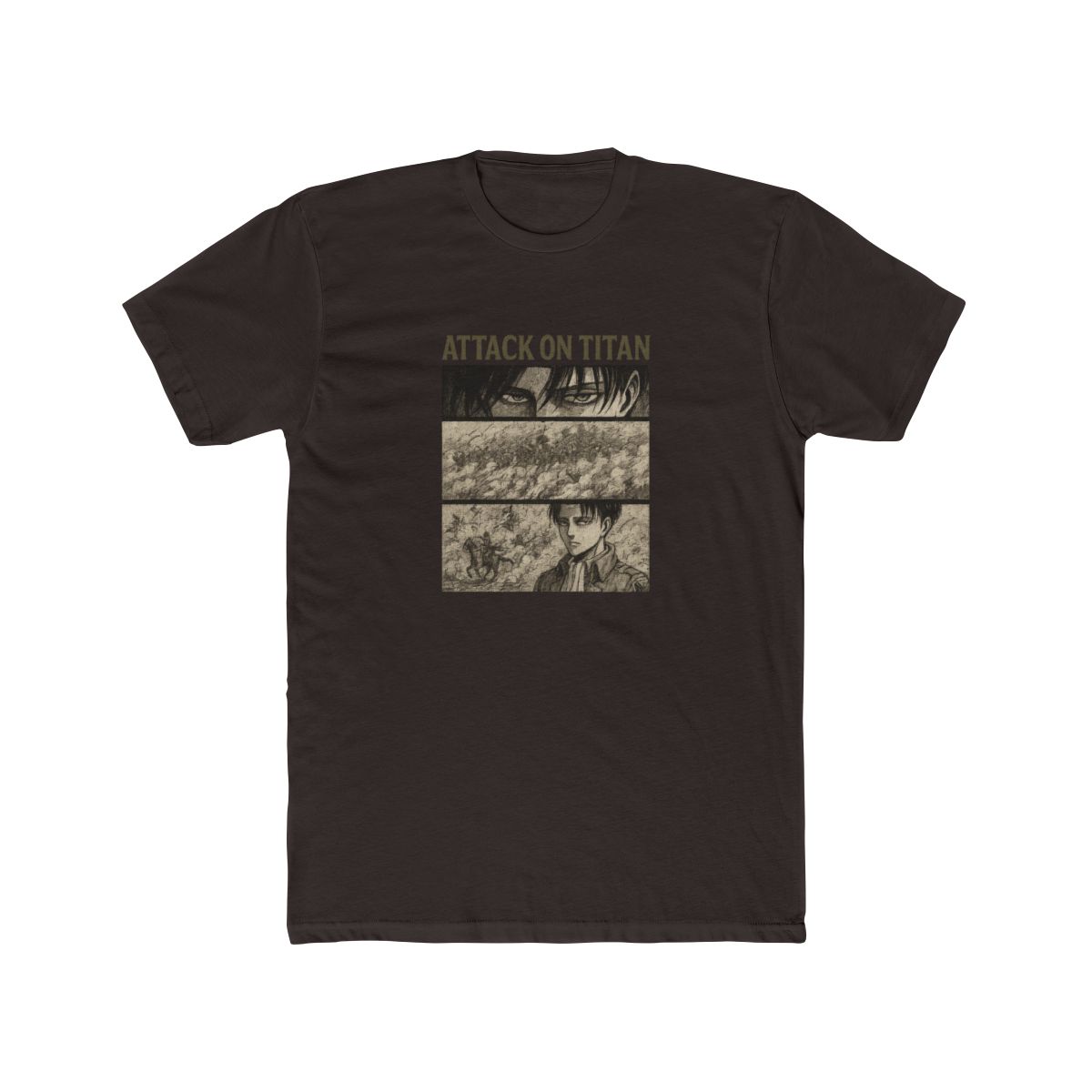 Attack on Titan Levi Final Chapter Manga T-Shirt - alternate angle 2, merchandise