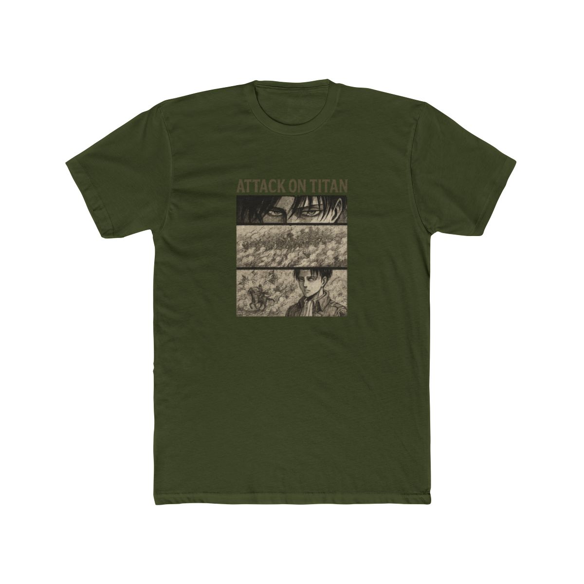 Attack on Titan Levi Final Chapter Manga T-Shirt - alternate angle 5, merchandise