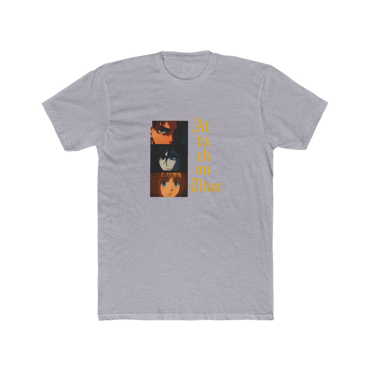 Attack on Titan Trio Eyes Graphic T-Shirt - alternate angle 3, merchandise