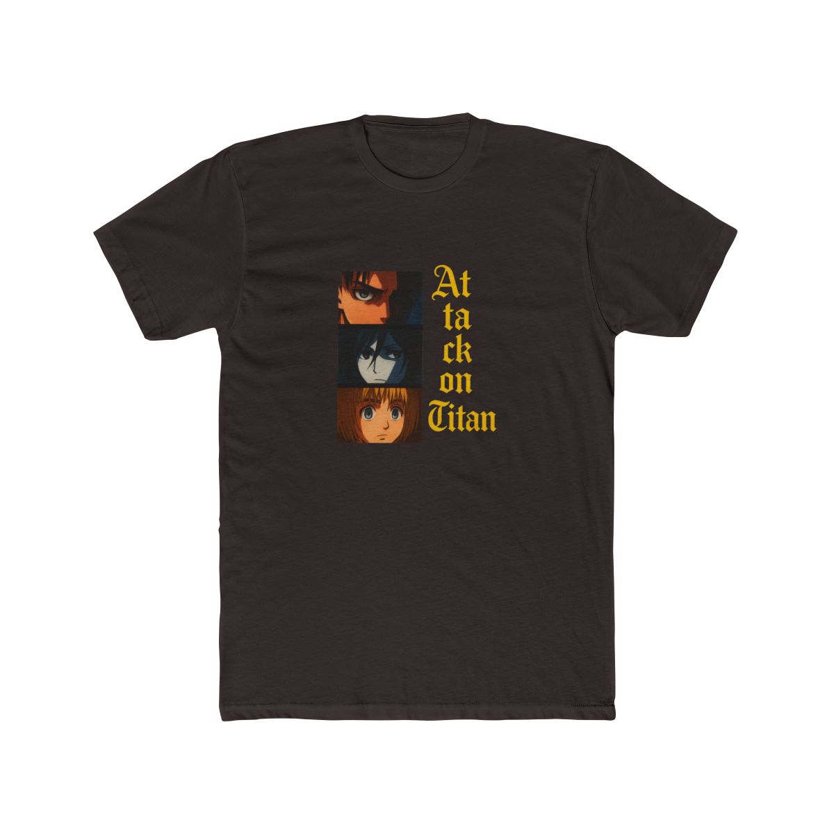 Attack on Titan Trio Eyes Graphic T-Shirt - alternate angle 2, merchandise