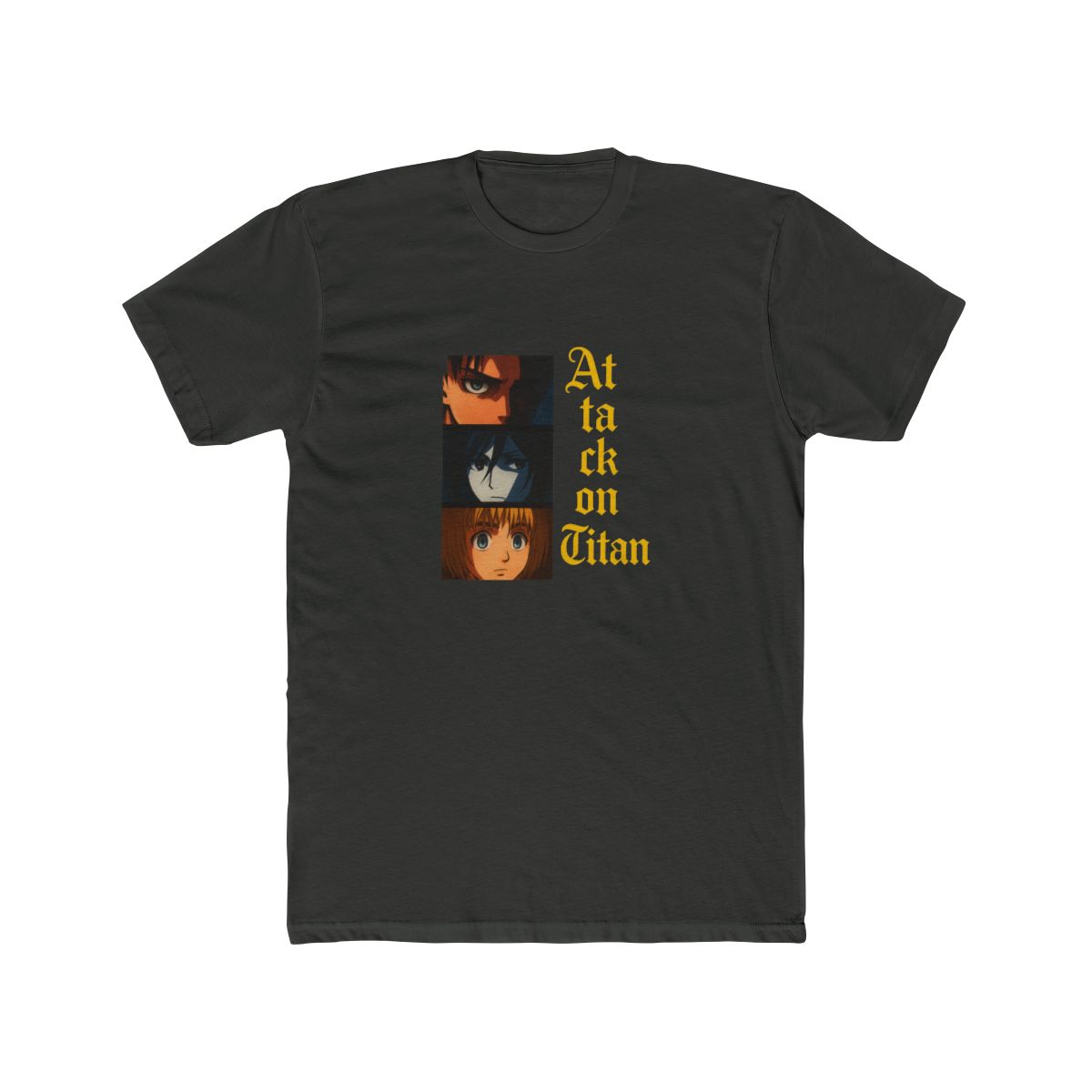 Attack on Titan Trio Eyes Graphic T-Shirt - alternate angle 5, merchandise