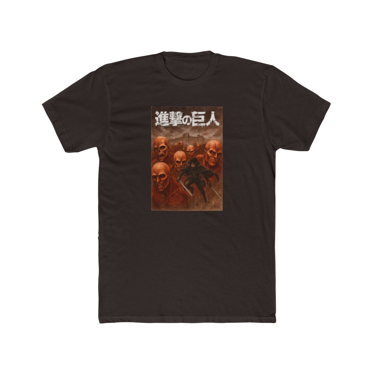 Attack on Titan Volume 31 Cover Art T-Shirt - alternate angle 4, merchandise