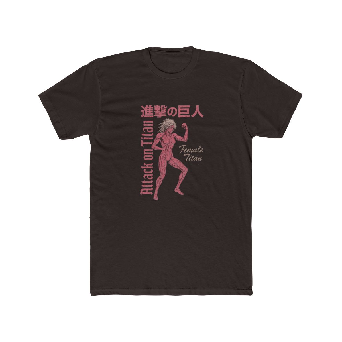 Attack on Titan Female Titan Dark Wash T-Shirt - alternate angle 2, merchandise