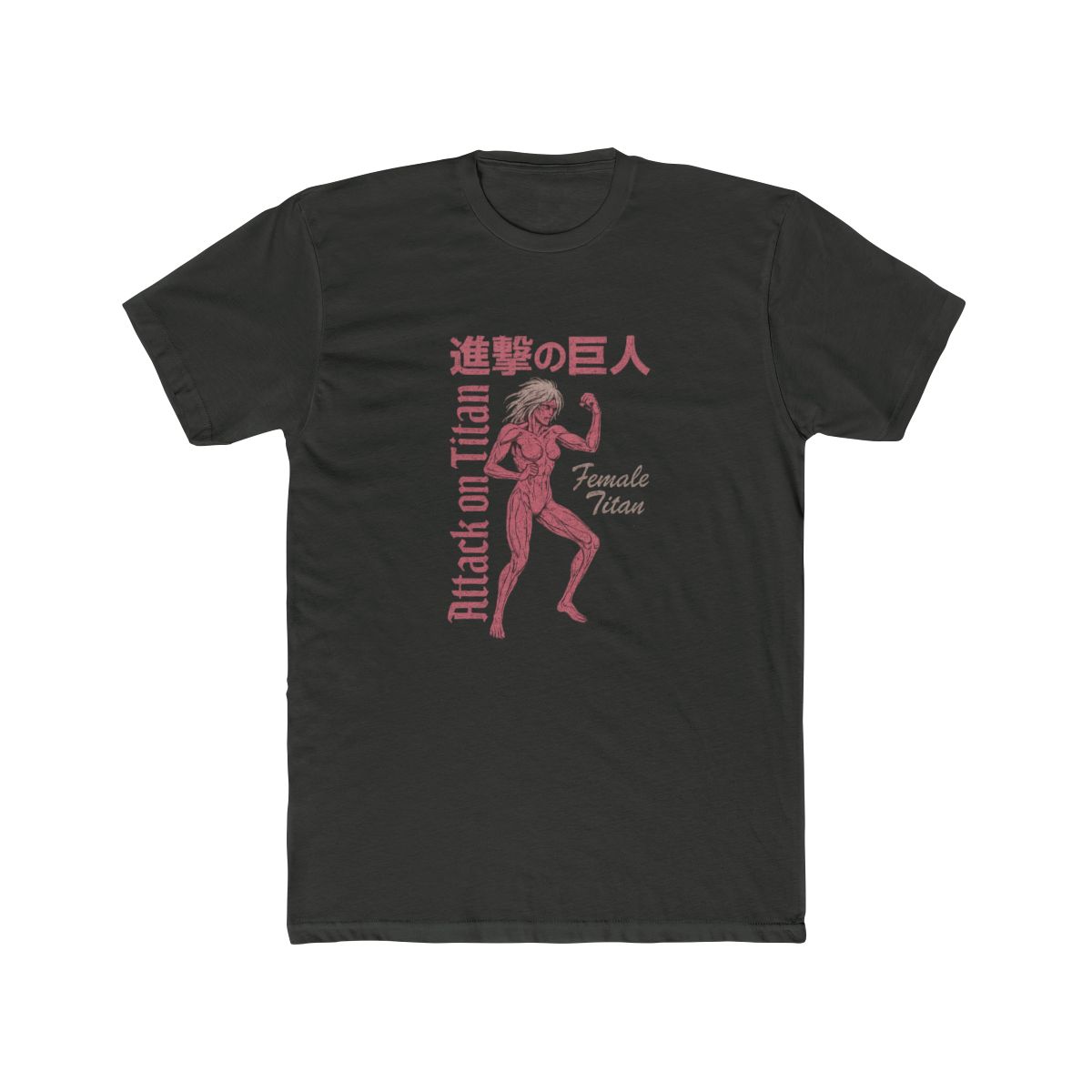 Attack on Titan Female Titan Dark Wash T-Shirt - alternate angle 5, merchandise