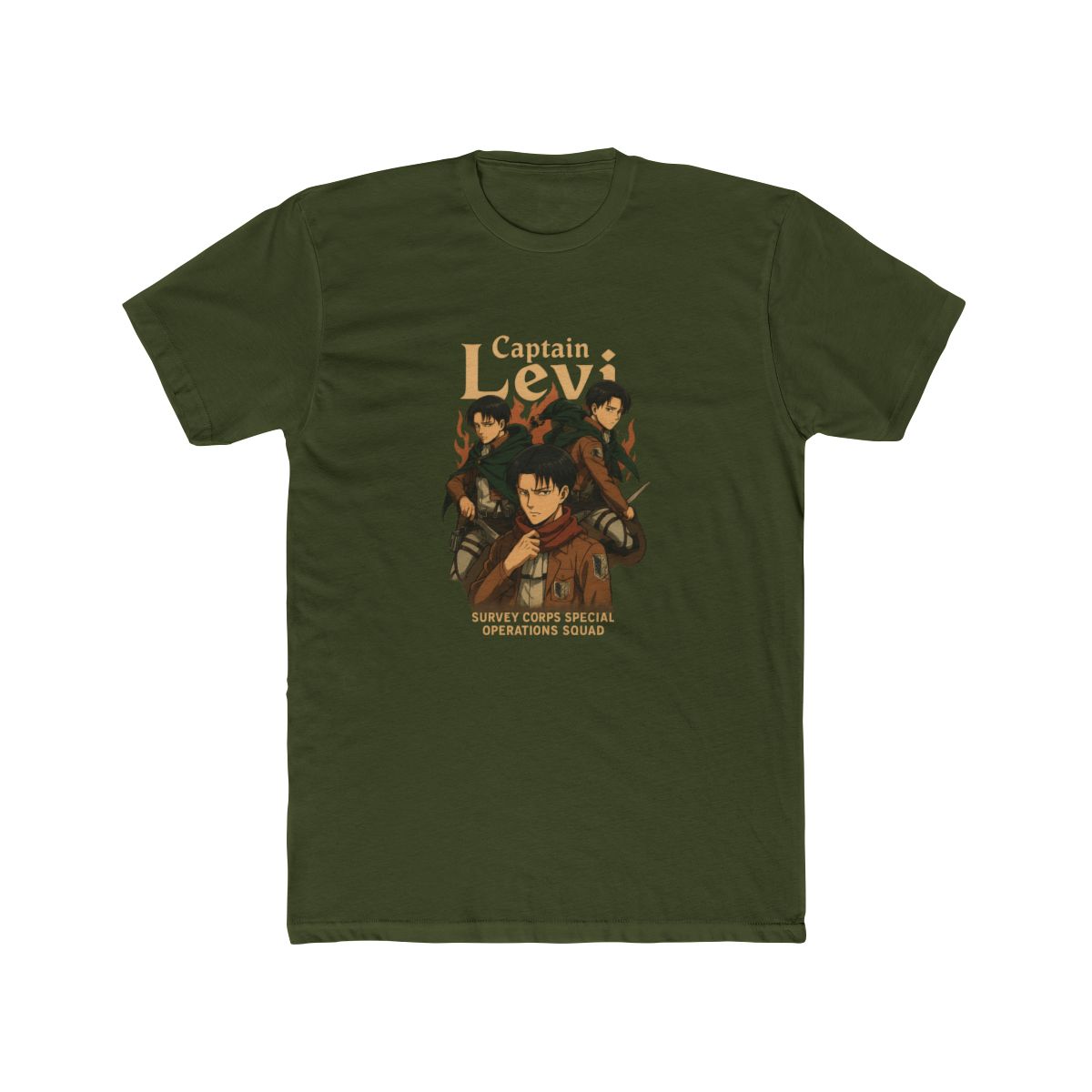 Attack on Titan Captain Levi Collage T-Shirt