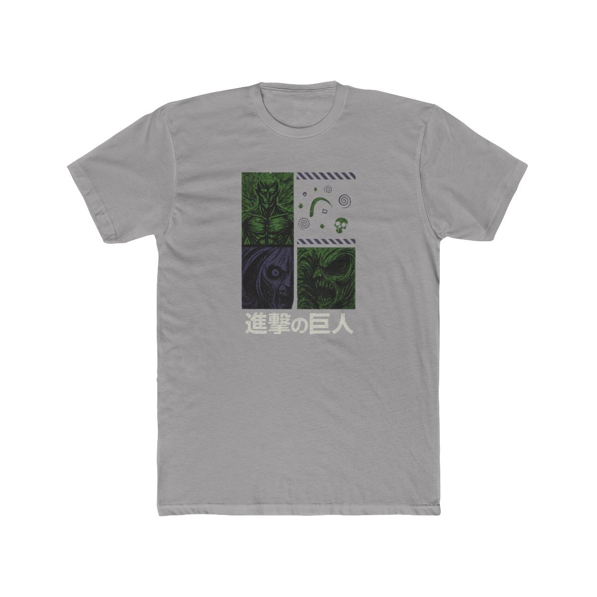 Attack on Titan Armored Founding Titans T-Shirt - alternate angle 2, merchandise