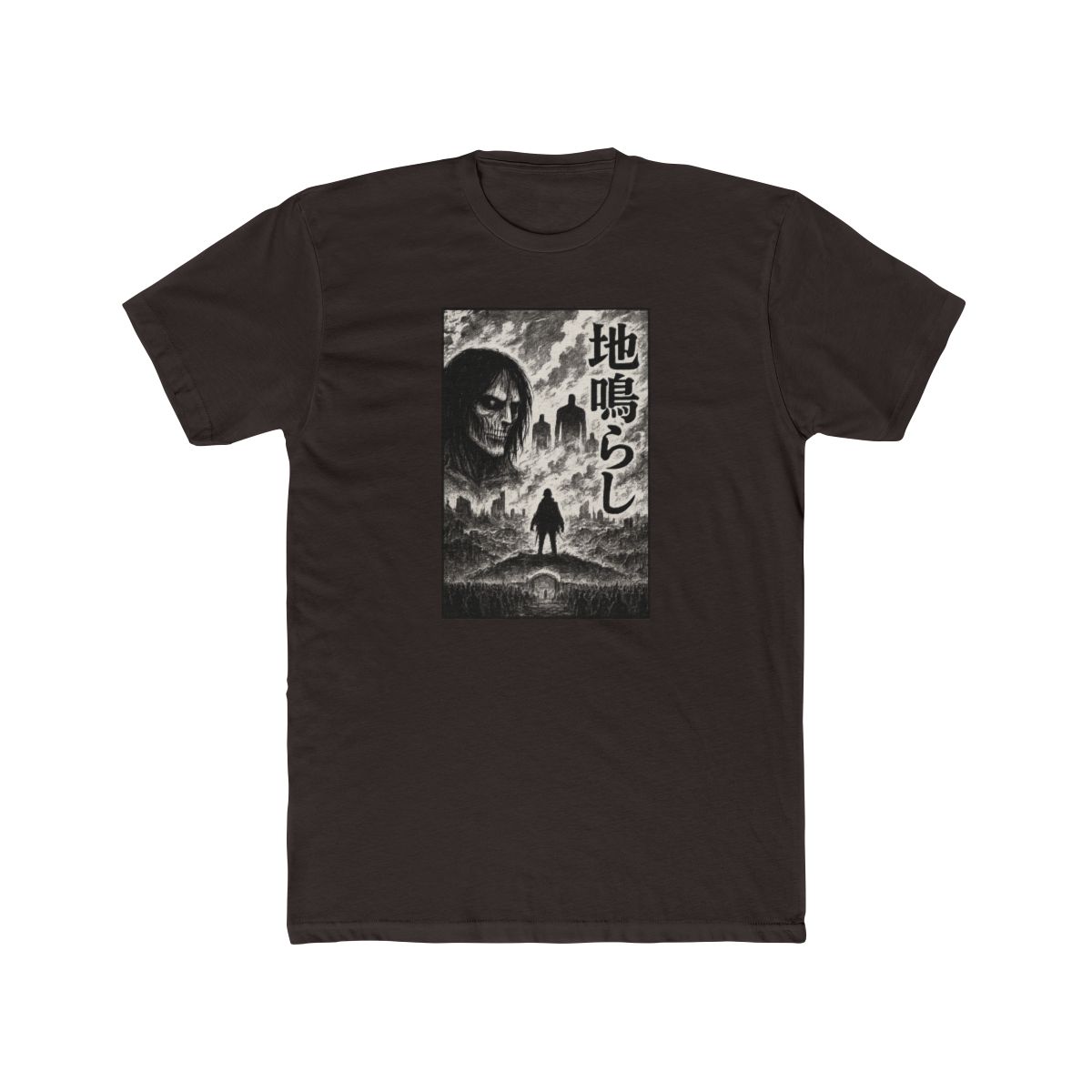 Attack on Titan The Rumbling Collage T-Shirt - alternate angle 4, merchandise