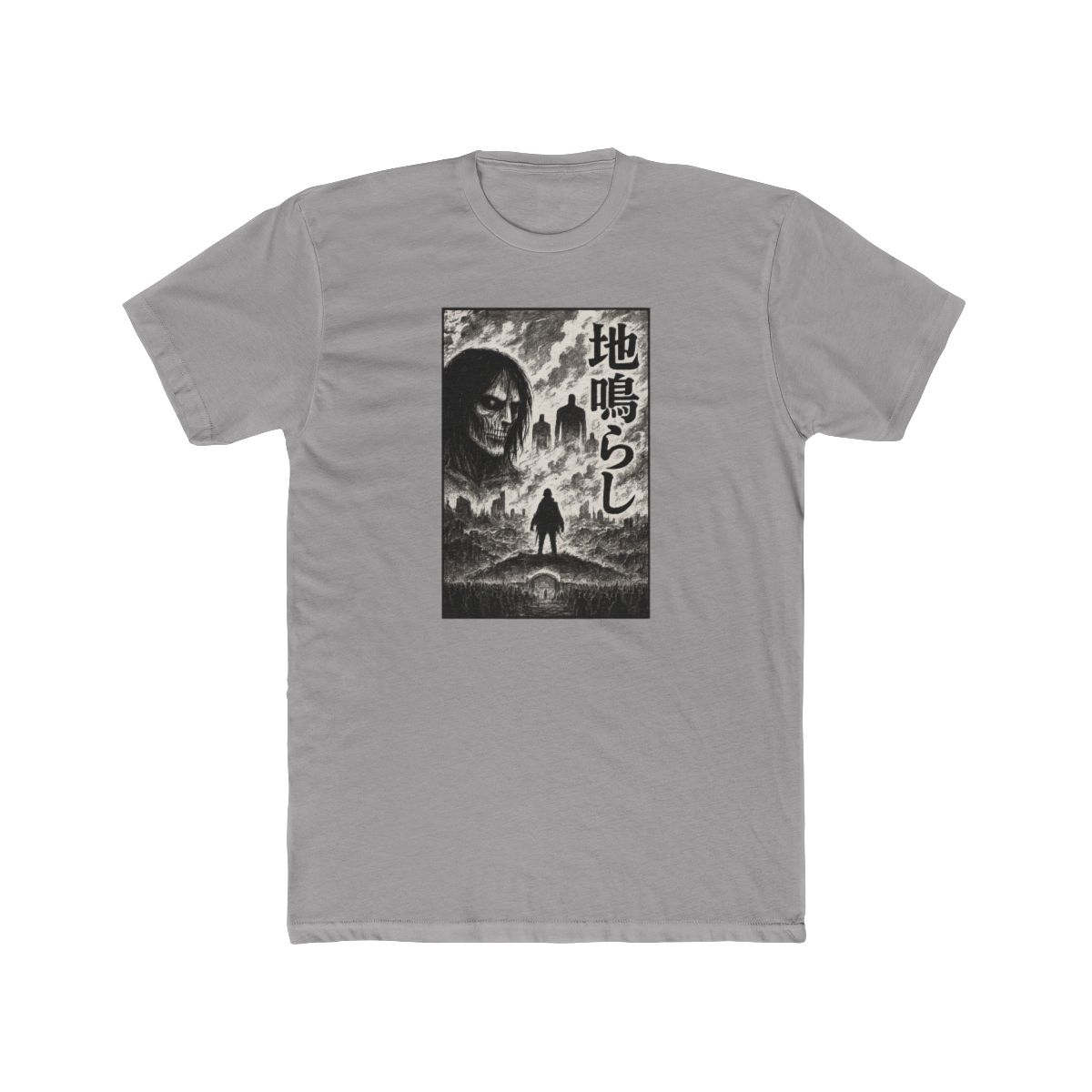 Attack on Titan The Rumbling Collage T-Shirt - alternate angle 3, merchandise