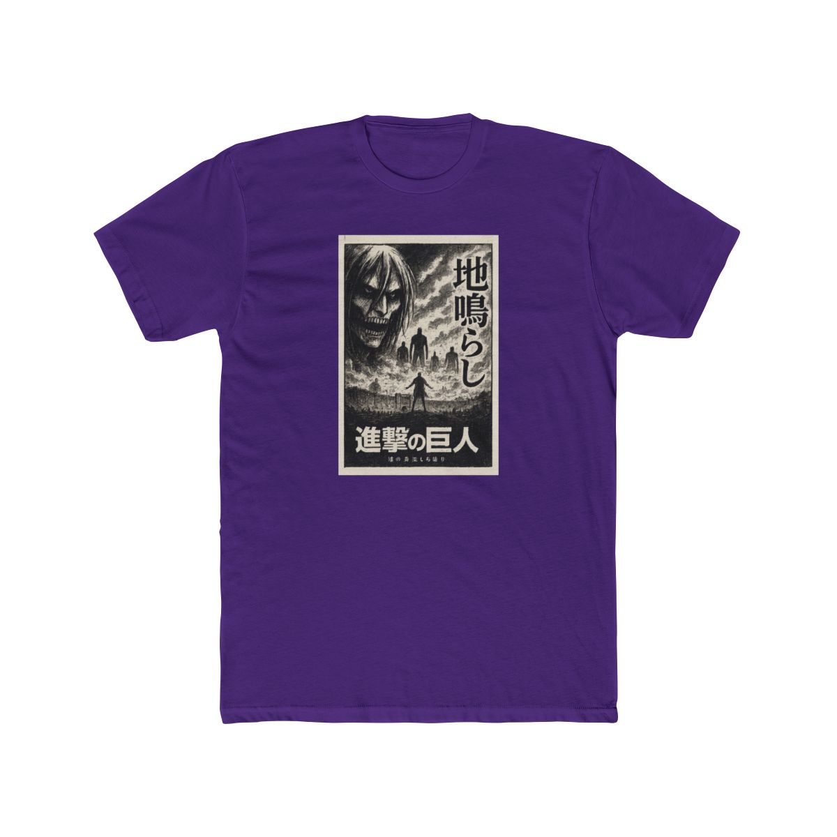 Attack on Titan Rumbling Poster Girls Crop T-Shirt - Official t-shirts merchandise